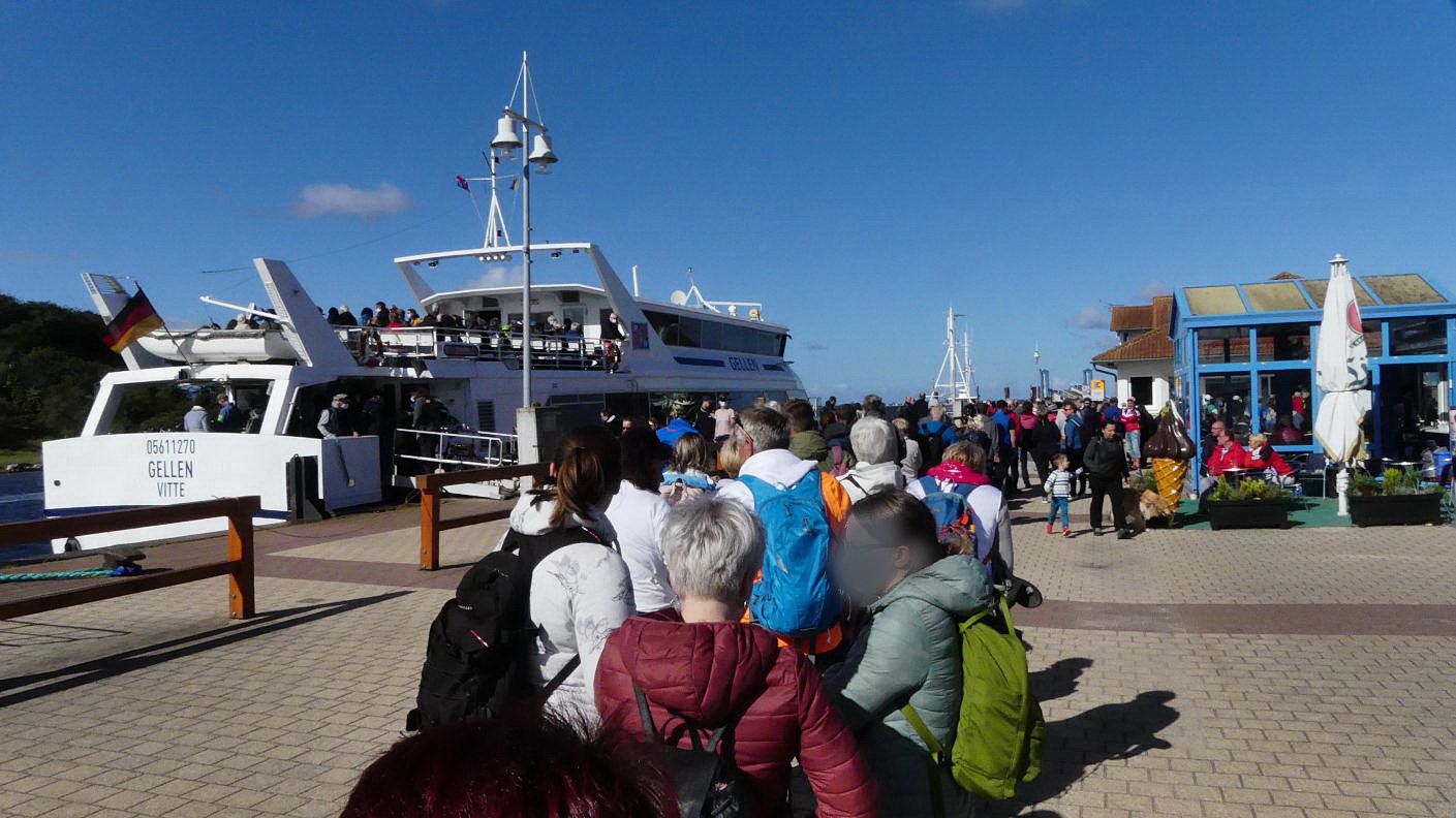 Schaprode - auch von hier aus fahren Fhren nach Hiddensee